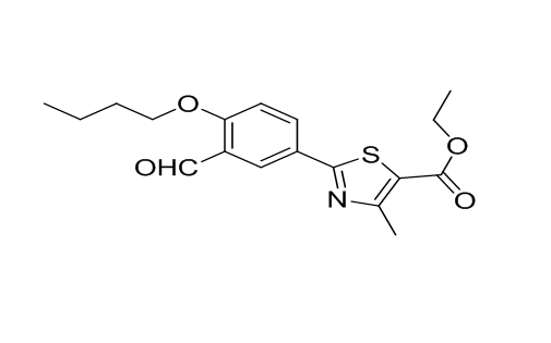 Ethyl 2-(4-butoxy-3-formylphenyl)-4-methylthiazole-5- carboxylate